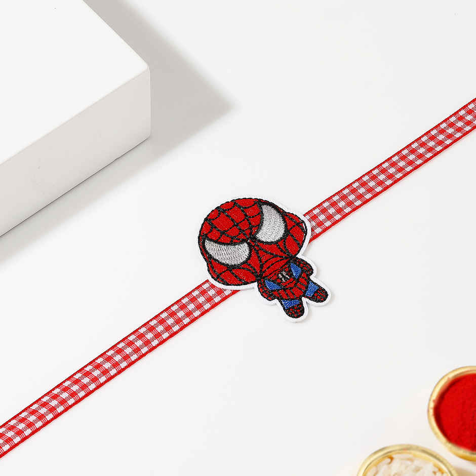 Kids Rakhi | Spider-Man Crochet | Super Hero | Pack of 1 | IGP