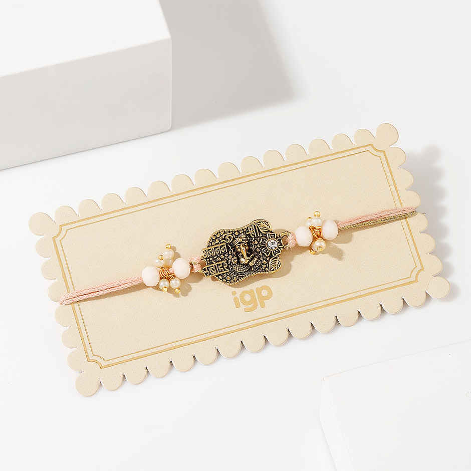 Shubh Ganpati Thread Rakhi | IGP