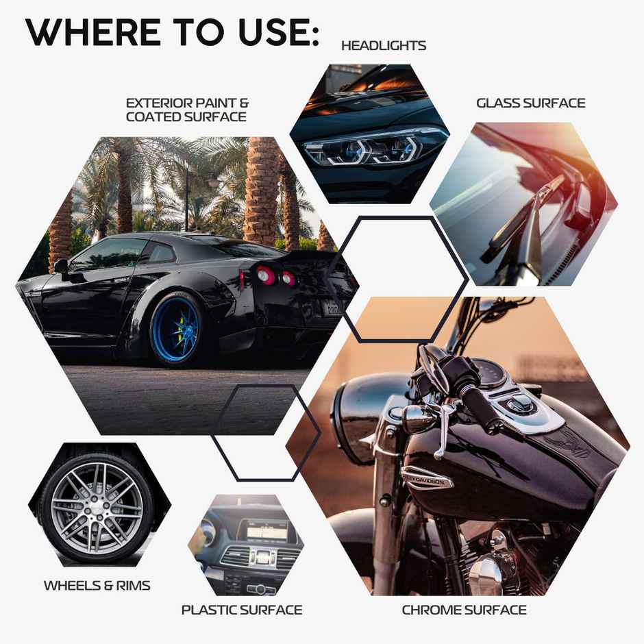 Vista Auto Care Auto Wash Shampoo | Car & Bike Shampoo | Excellent Foaming | Removes Dirt