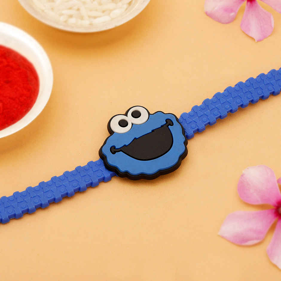 IGP Blue and Pink Silicone Bracelet Rakhi