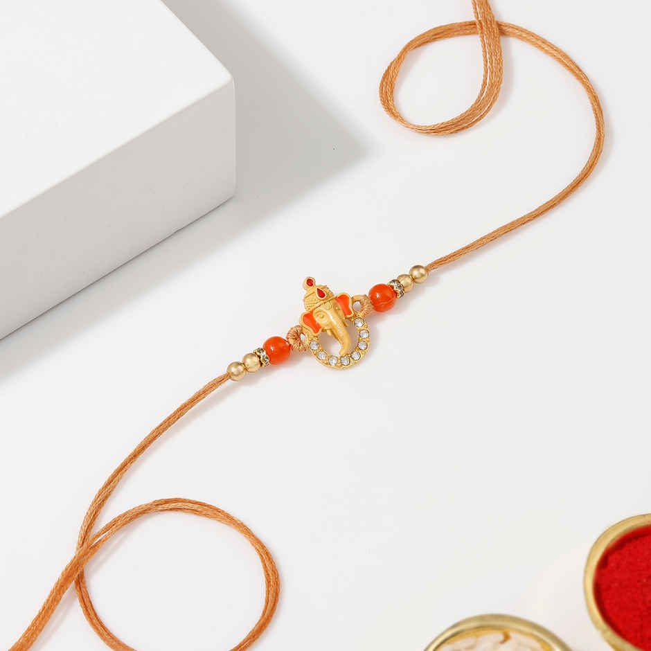 Designer Ganesh Rakhi | IGP