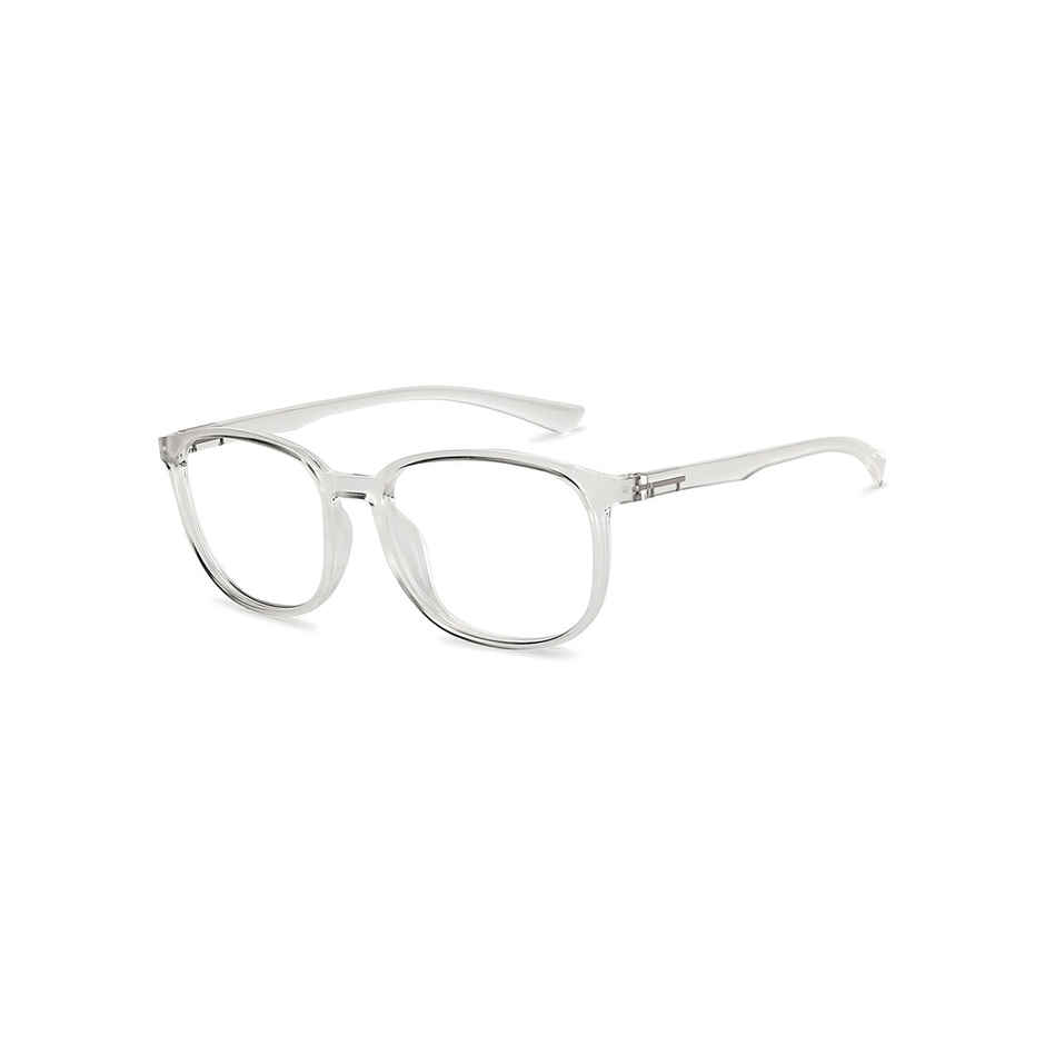 Lenskart Blu Unisex TR90 Computer Glasses | Crystal Transparent - M