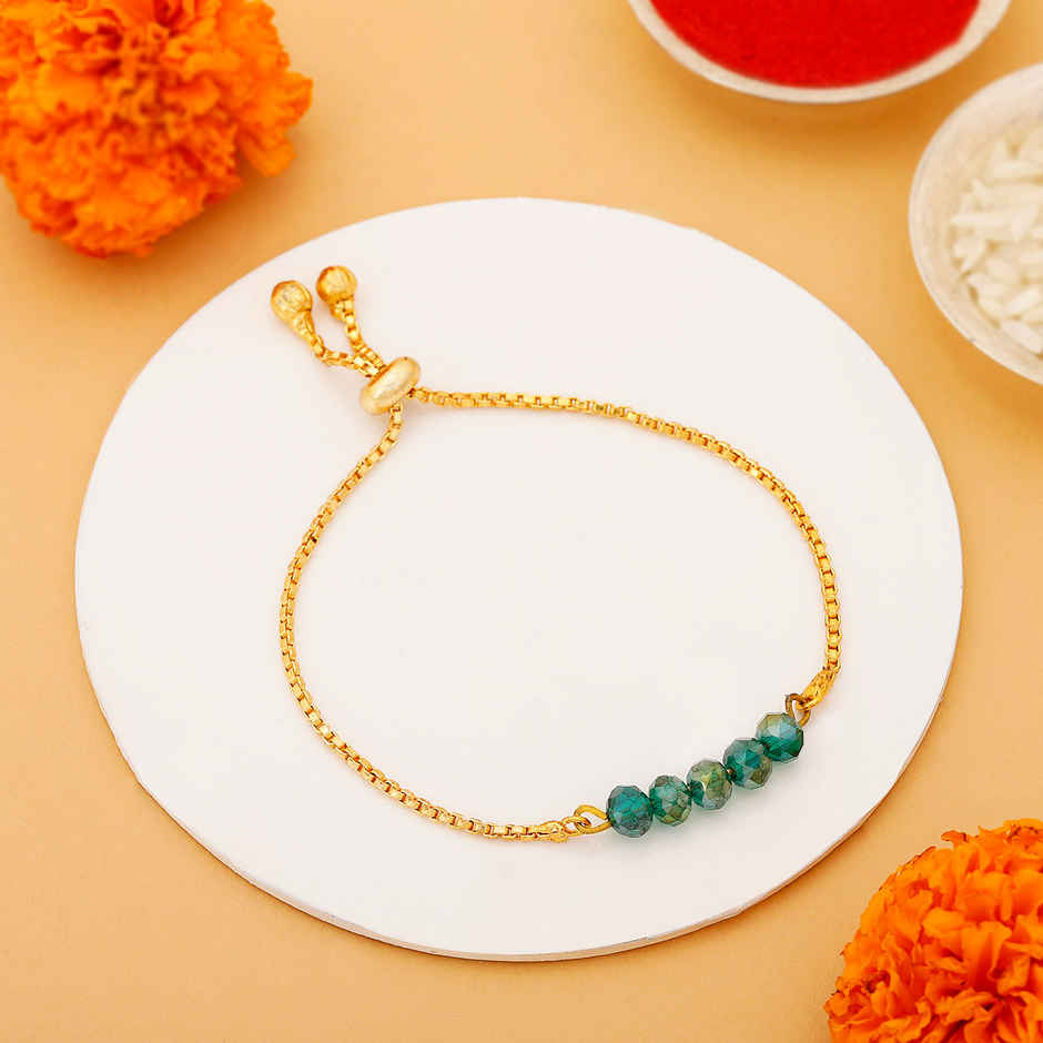 IGP Stone Rakhi - Elegant