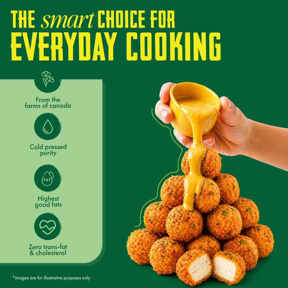 Jivo Canola Cold Pressed Edible Oil | Cooking Oil