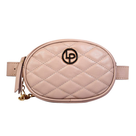 Lino Perros Women's Quilted Sling Bag | Beige