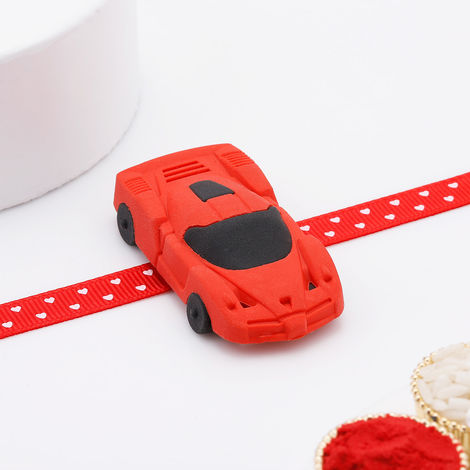 Kids Car Eraser Rakhi (IGP)