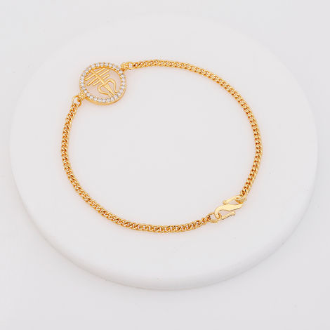 Religious Cz Trishul Rakhi (IGP)