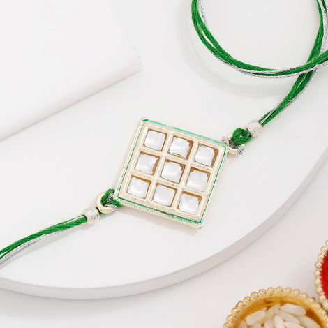 Kundan Designer Rakhi (IGP)