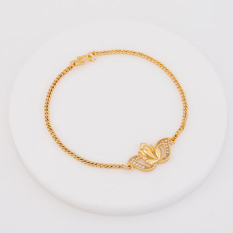 Religious Cz Ganesha Rakhi (IGP)