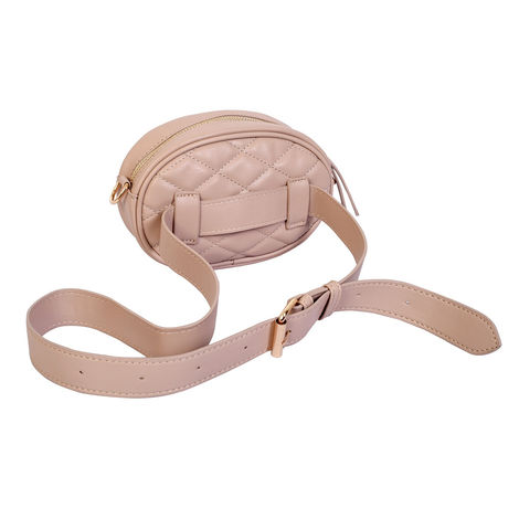 Lino Perros Women's Quilted Sling Bag | Beige
