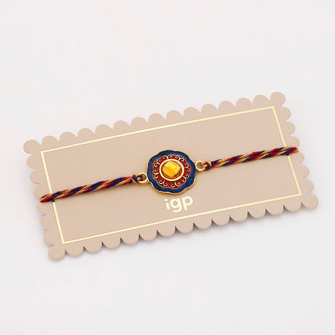 Stone Filigree Rakhi (IGP)