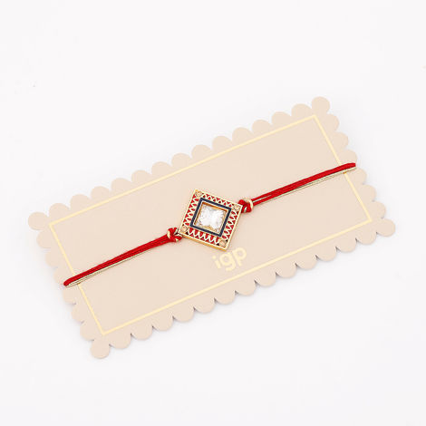 Stone CZ Stone Rakhi (IGP)