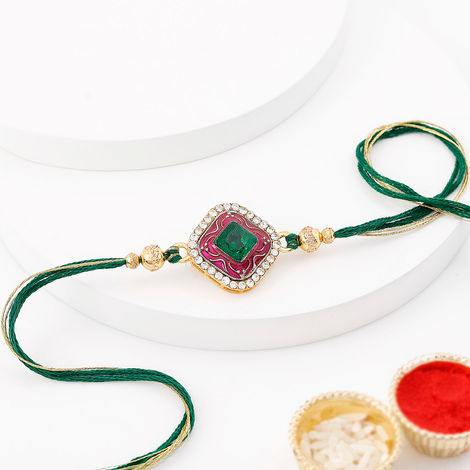 Stone Semi Precious Rakhi (IGP)