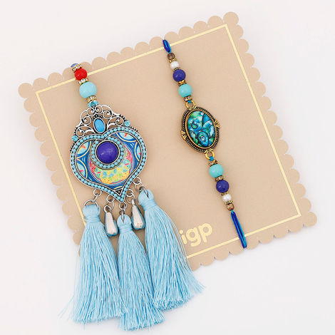 Bhaiya Bhabhi Evil Eye Rakhi (IGP)