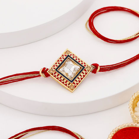 Stone CZ Stone Rakhi (IGP)