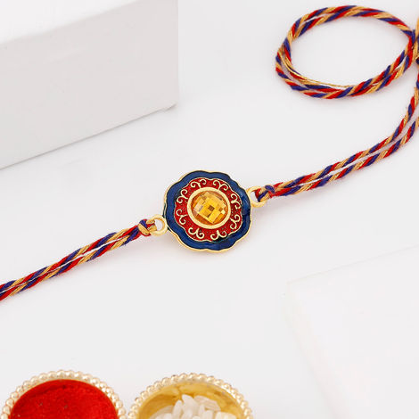Stone Filigree Rakhi (IGP)
