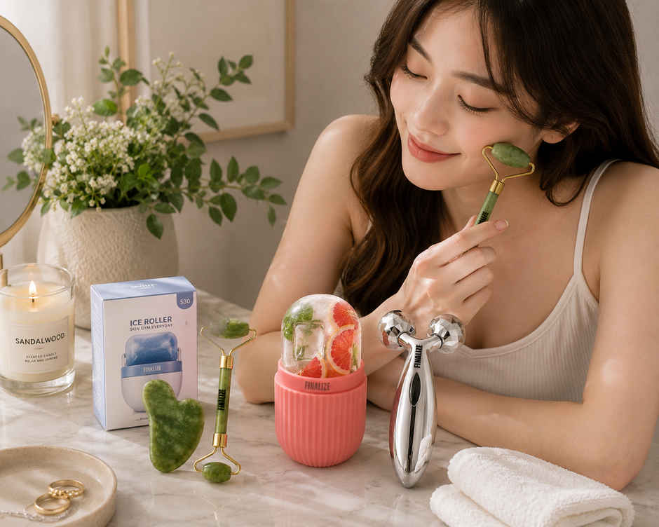 Perpetual Mart Face Ice Roller Cooling Massager