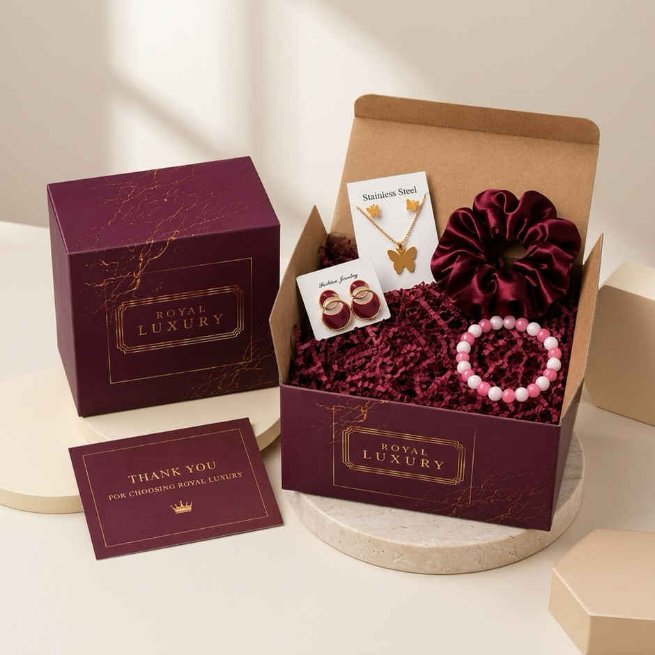 Classic Earrings & Bracelet Gift Hamper | Mad Over Prints