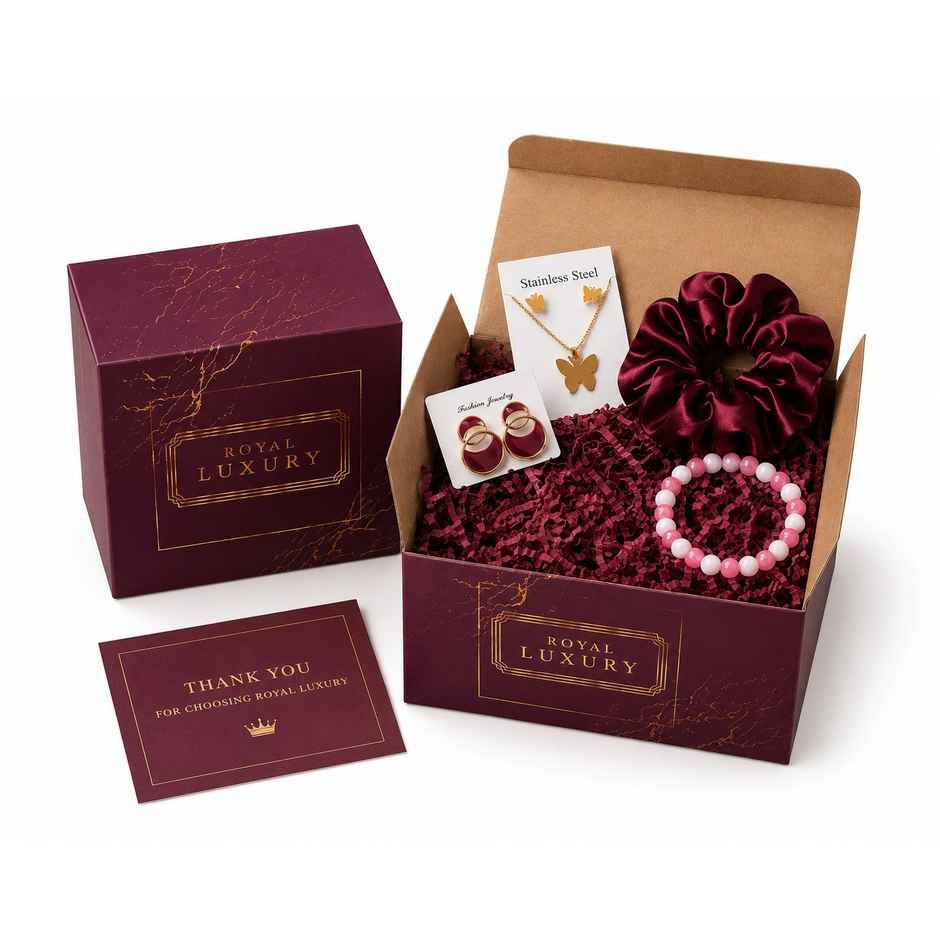 Classic Earrings & Bracelet Gift Hamper | Mad Over Prints