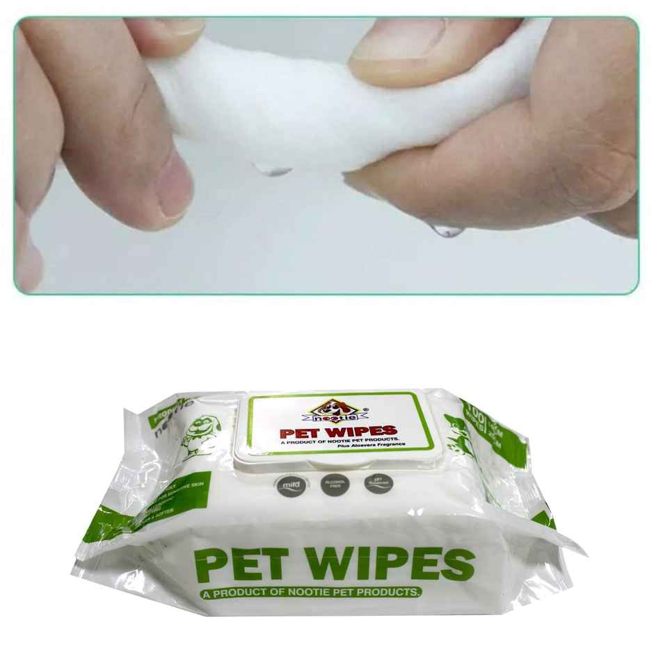 Nootie Pet Wipe Small Pack | 20 Pulls Per Pack