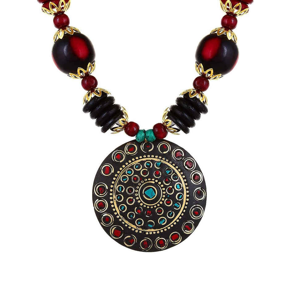YouBella Stylish Afghani Tribal Jewellery Set For Women - Multicolour