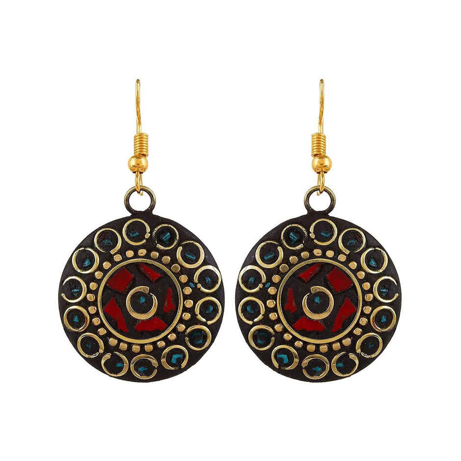 YouBella Stylish Afghani Tribal Jewellery Set For Women - Multicolour