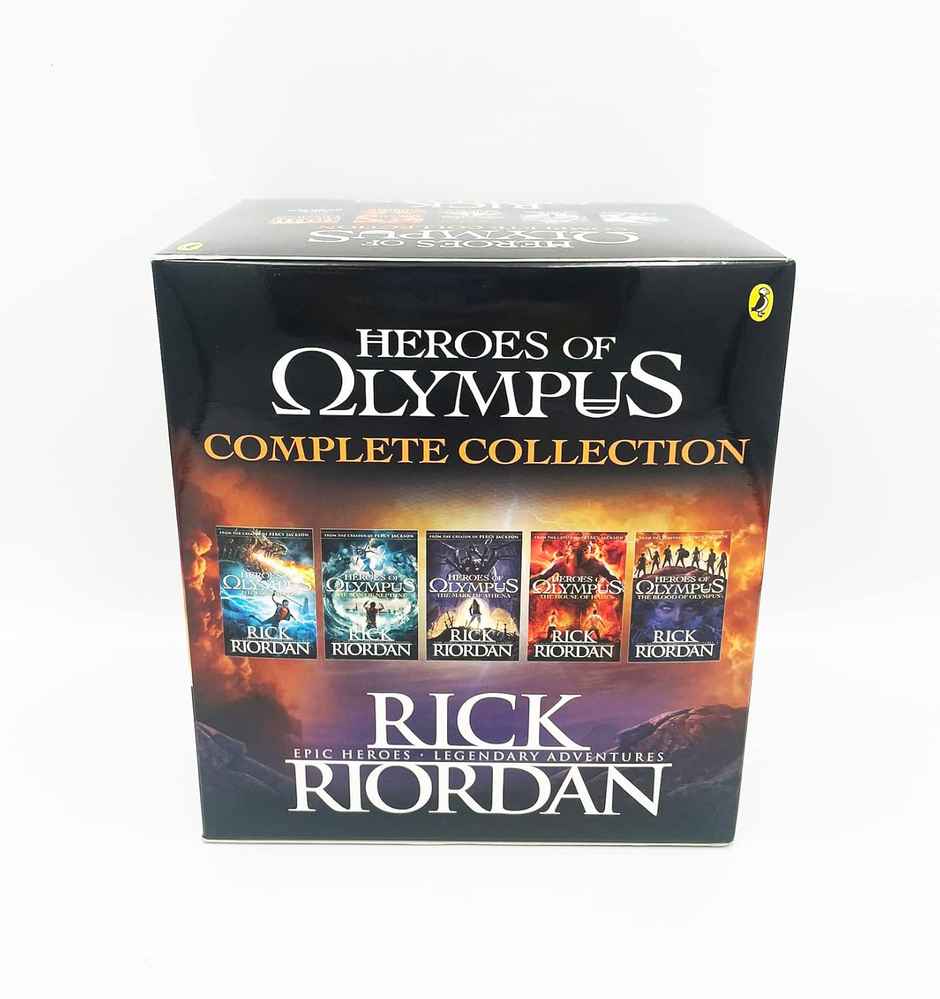 Heroes Of Olympus Complete Collection (5 Books)