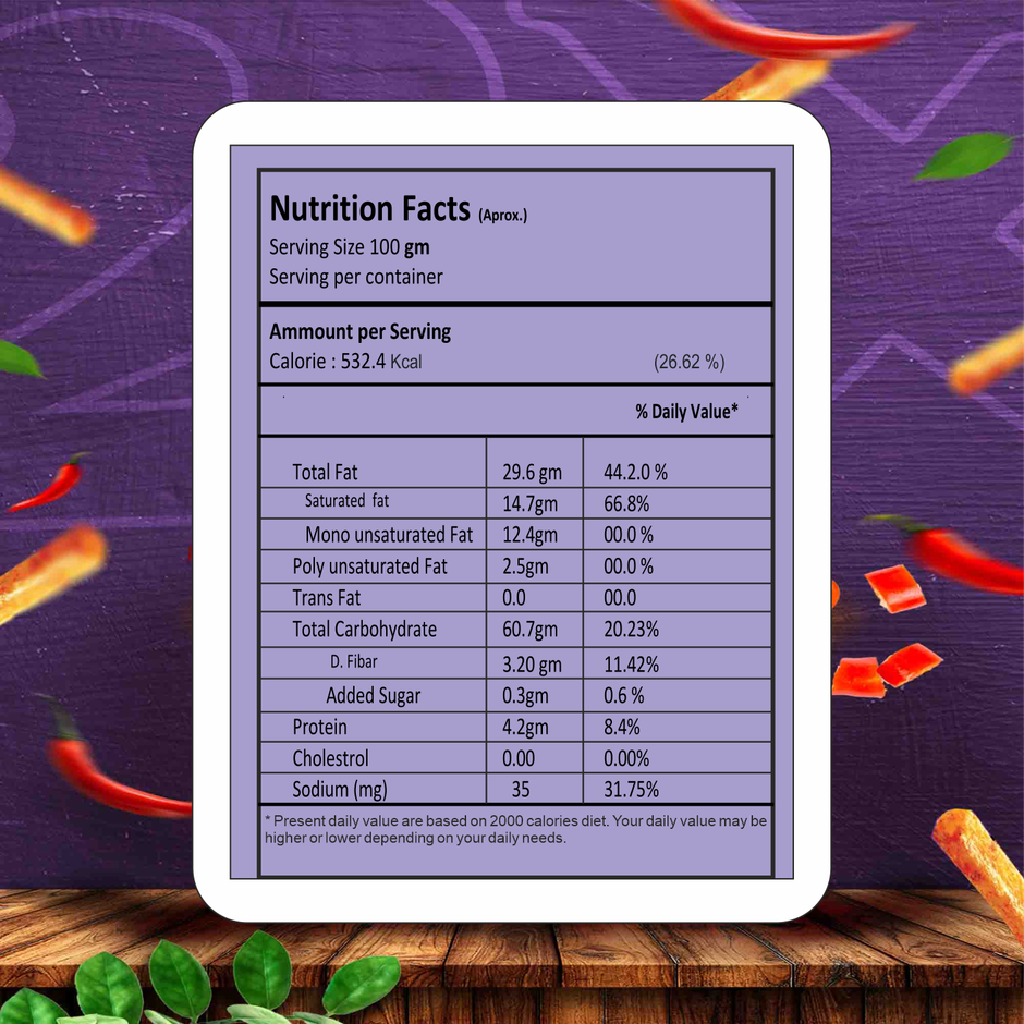 Kab's Jackpot Potato Stix - Aloo Chaat