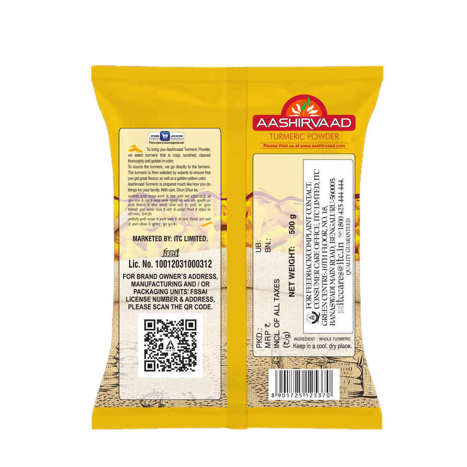 Aashirvaad Turmeric Powder | Haldi Powder