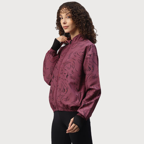 Dida Women's Sports Jacket | Regular Comfortable Stretchable Dry-Fit | D.Rose - M