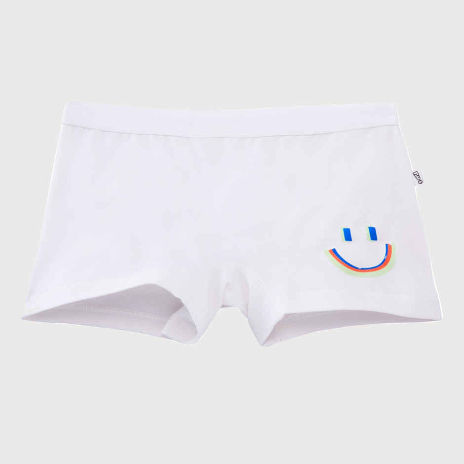 PlanB Happy 3-Pack Girl Trunks Navy, Grey, White - 12-14 Yrs