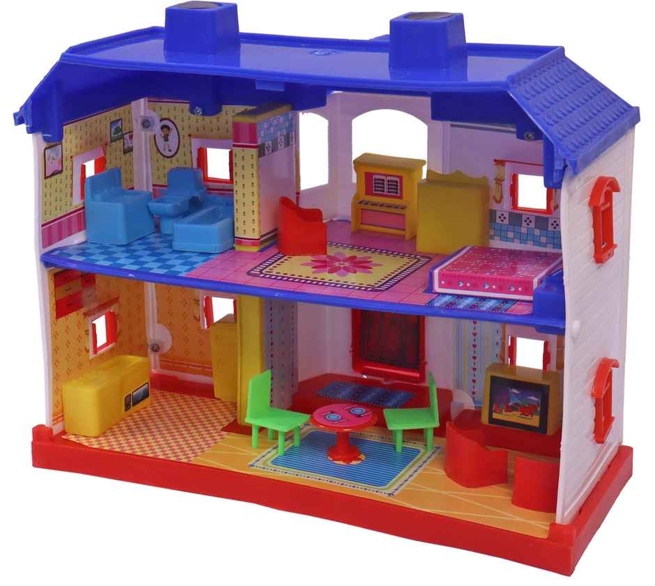 Toyshine Naira's Home Sweet Dream DIY Doll House Learning Game (Multicolor, 3+ Years)