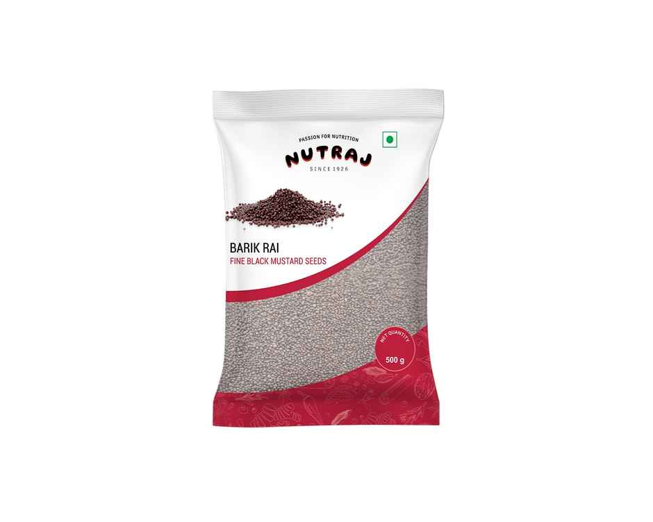 Barik Rai Moti Rai Nutraj Classic Barik Rai (Fine Black Mustard Seeds) - Pouch - Buy at ...