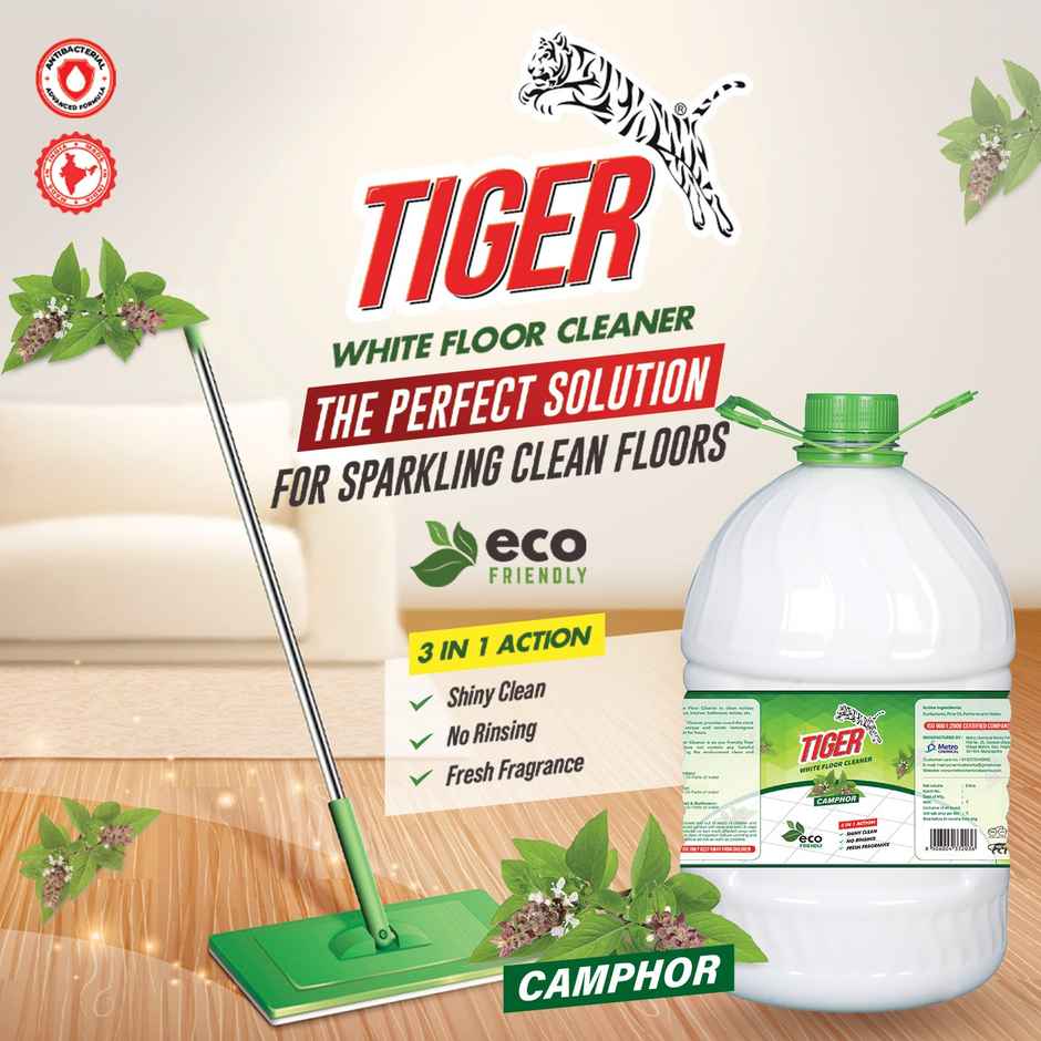 TIGER White Floor Cleaner | Camphor