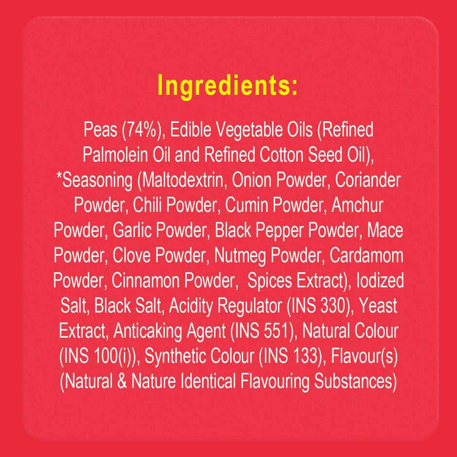 Crax Mast Matar Green Peas Namkeen Snacks