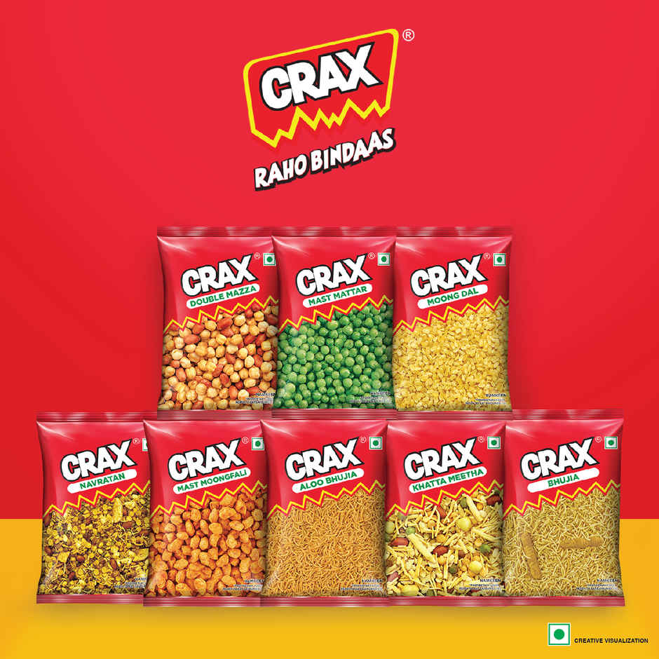 Crax Moong Dal Namkeen Snacks