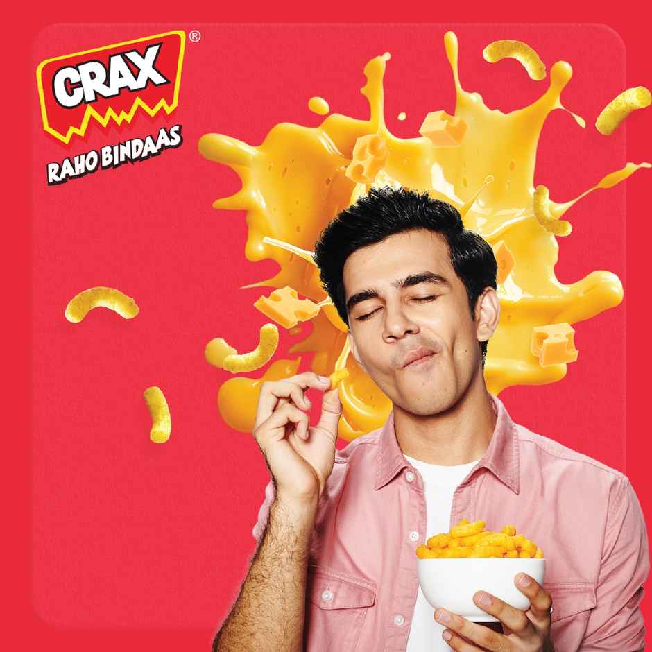 Crax Curls Cheese Delight Corn Puffs Snacks Combo  