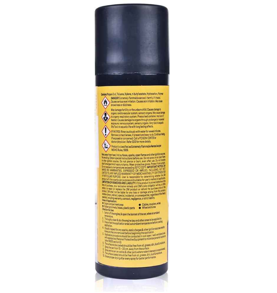 3M Rodent Repellent Coating Spray | Prevents Rat Bites in Engine Parts and Wires