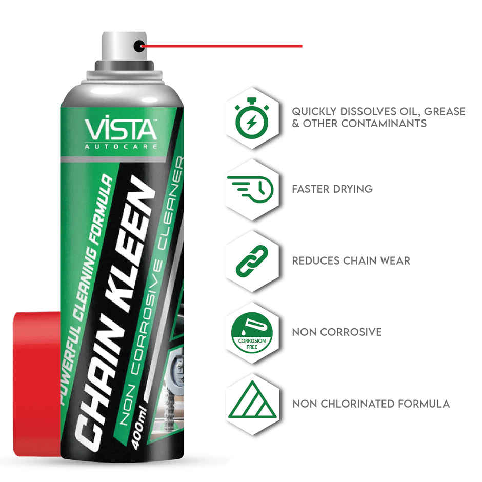 Vista Auto Care Chain Kleen , Chain Cleaner for Bike