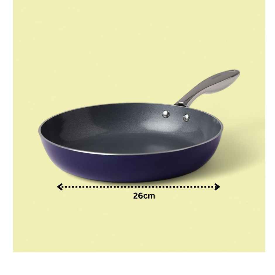 Fackelmann Ceramic Nonstick Fry Pan 26cm, German Tech, Induction, Egg Pan, Frying, Tossing, Saute