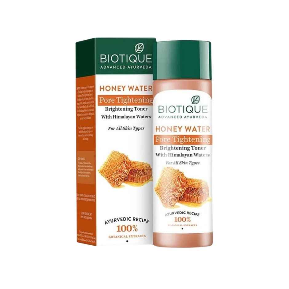 Biotique Honey Water Pore Tightening Brightening Toner