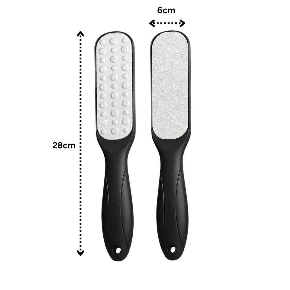 Beaute Secrets Double Sided Foot File Scrubber Dead Skin Callus Remover Pedicure Tool