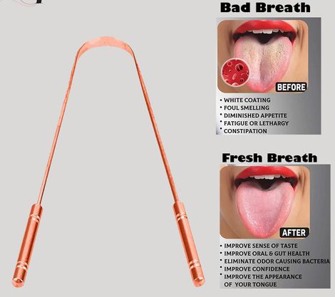 Copper Tongue Cleaner