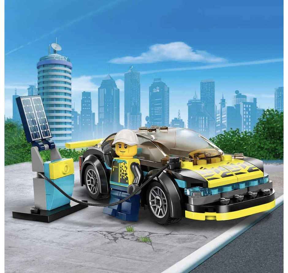 Lego City Electric Sports Car Building Toy Set (95 Pieces)