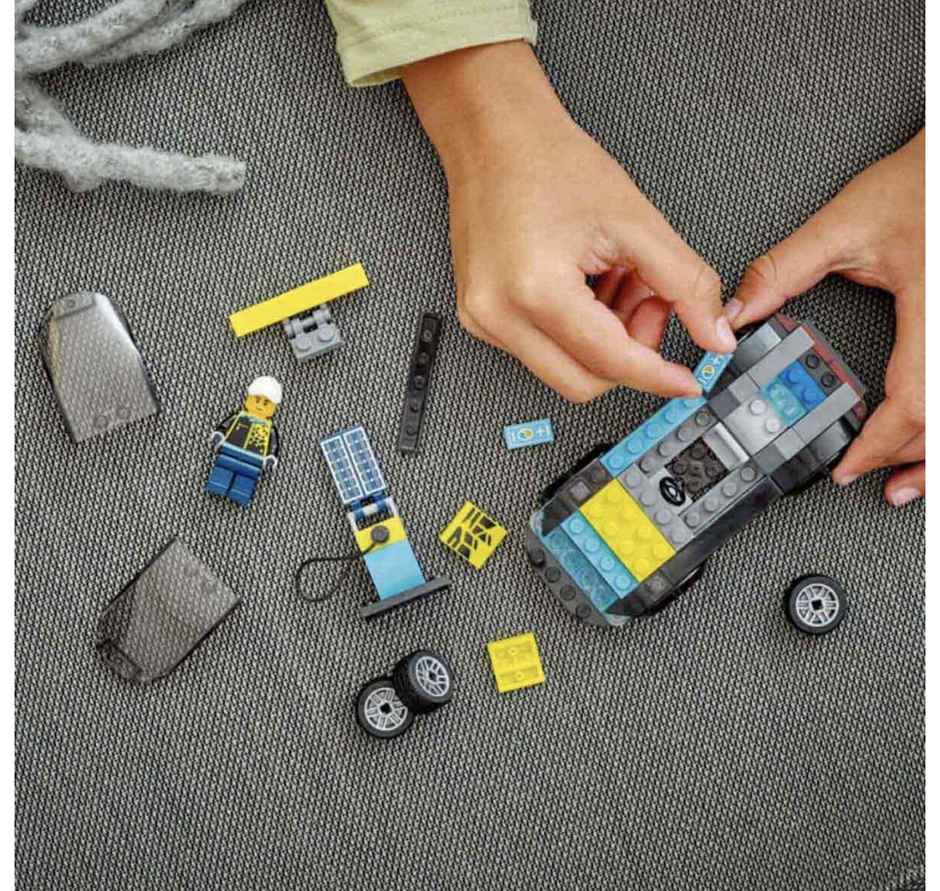 Lego City Electric Sports Car Building Toy Set (95 Pieces)