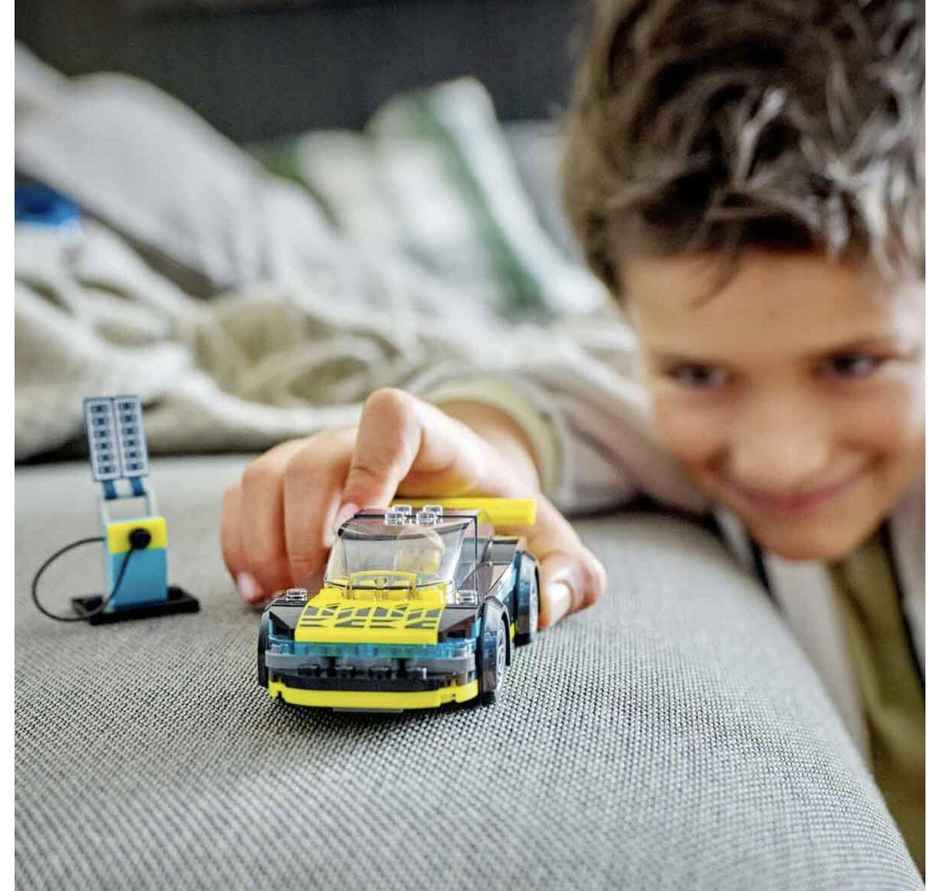 Lego City Electric Sports Car Building Toy Set (95 Pieces)