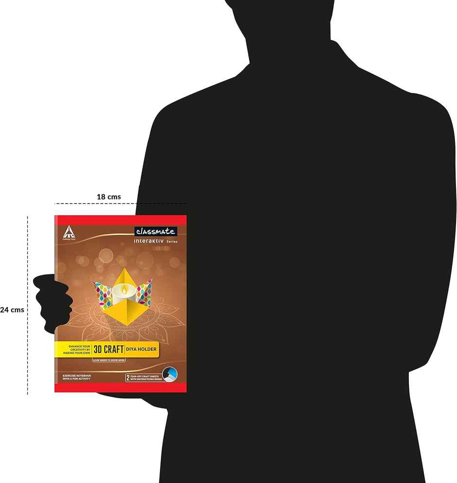 Classmate 3D Craft Interaktiv Origami 240X180 Ruled 172Page