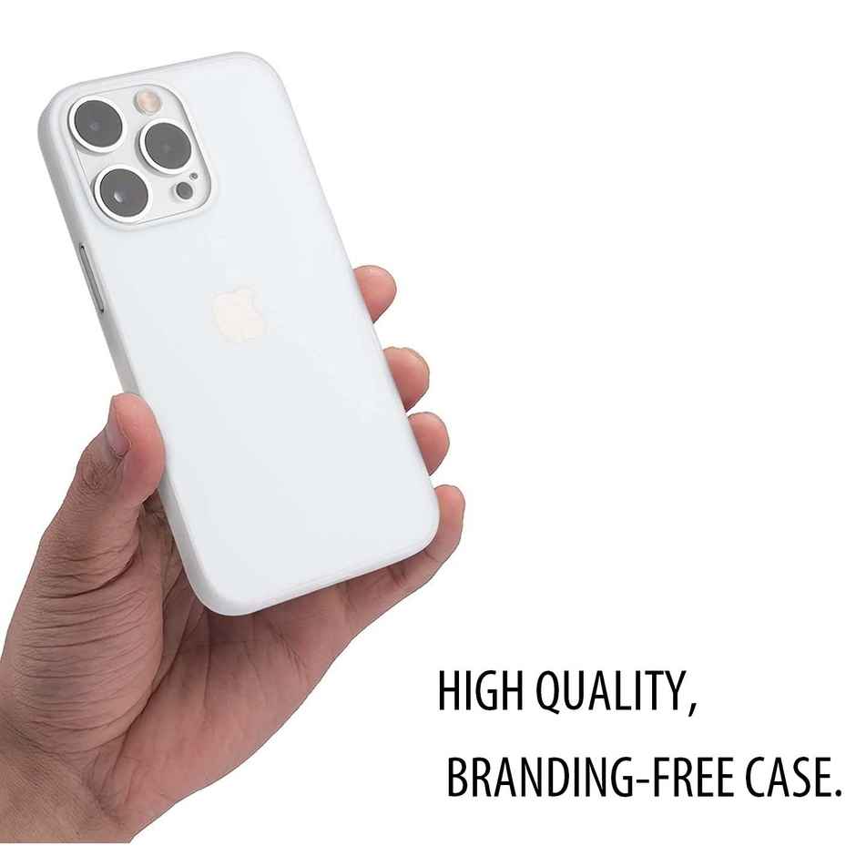 ExpressB for iPhone 16 Pro Case Back Cover Zero Drop Protect Ultra Thin Matte - White