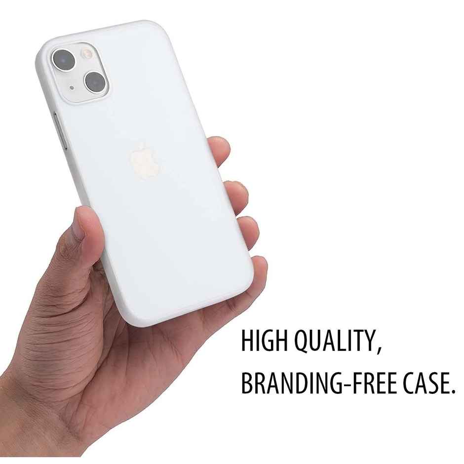 ExpressB for iPhone 15 Case Back Cover Zero Drop Protect Ultra Thin Matte - White