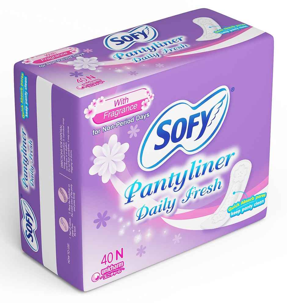 Sofy Daily Fresh | Women Pantyliners | Ultra Thin | Prevents Spotting